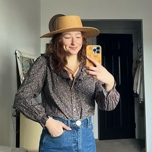 Gigi Pip Pork Pie Straw Hat